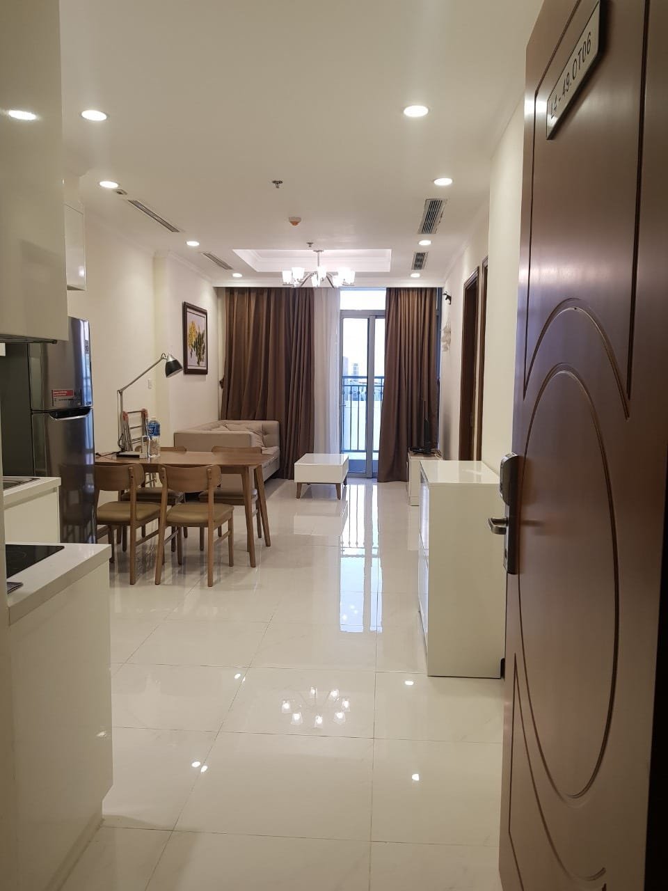 Cho thuê căn hộ 1PN Vinhomes Central Park