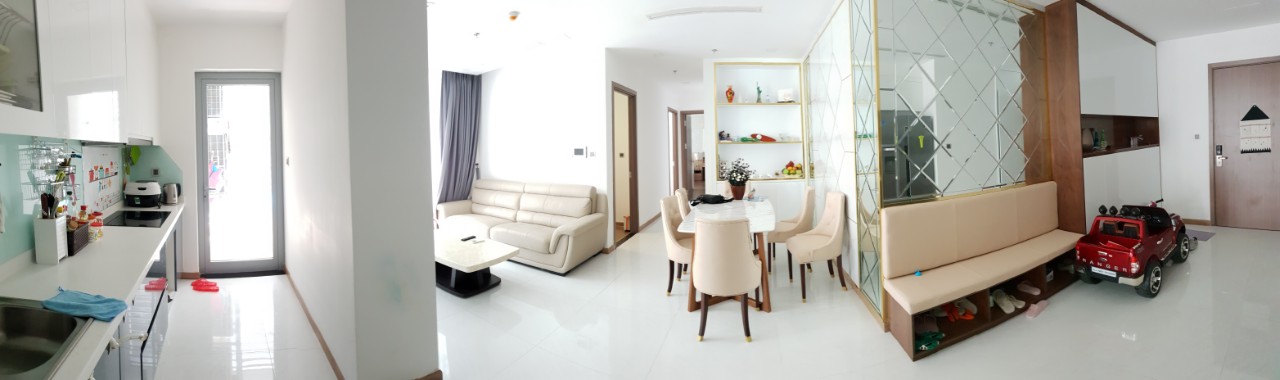 Cho thuê căn 3PN tòa Park 3 Vinhomes Central Park. Giá 1800$/tháng. Lh: 0789625843