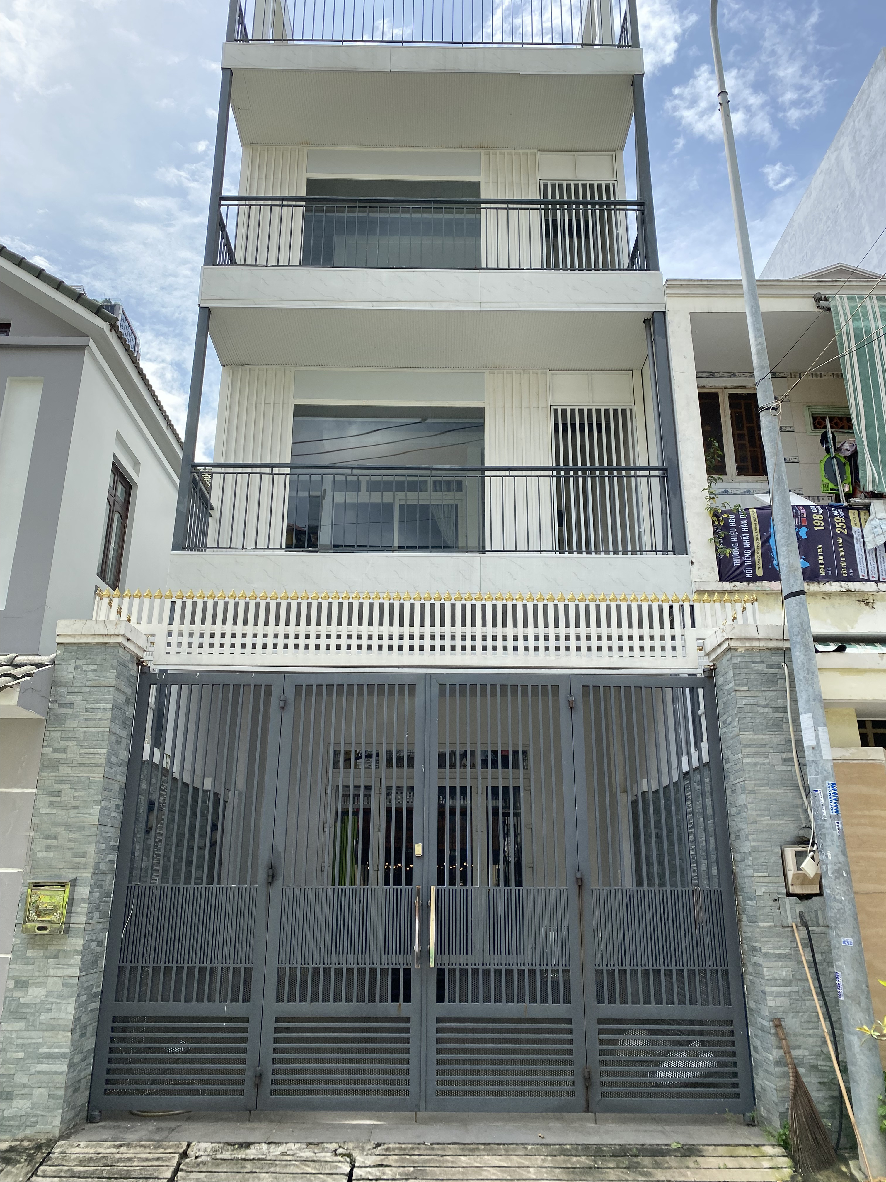 Cho thuê nhà phố 4 tầng 120m² - 90tr/ tháng - Võ Trường Toản - Thảo Điền