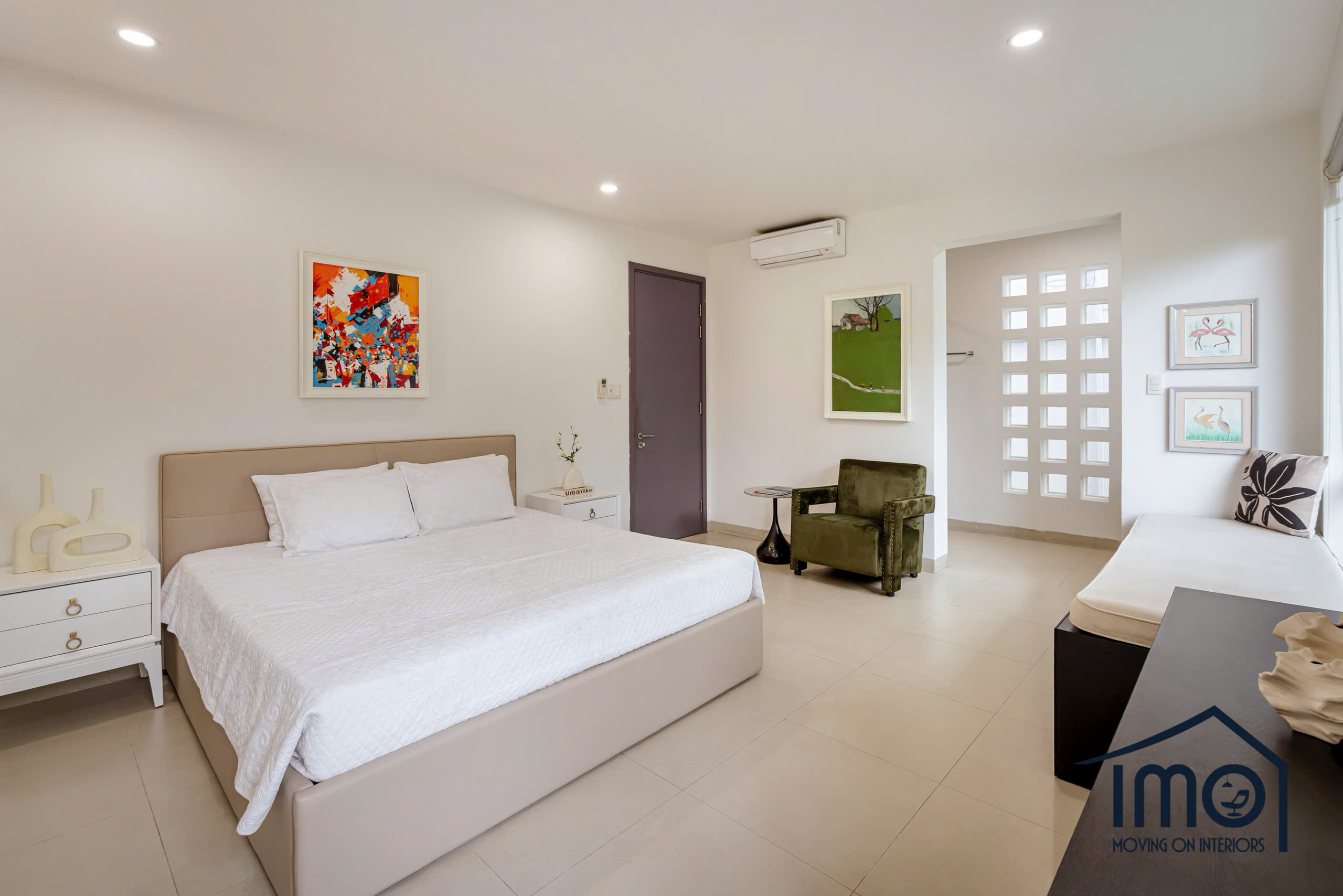 Cho thuê Villa Thủ Thiêm 4PN - full nội thất hiện đại giá chỉ 78 triệu - mới 100% - ở ngay